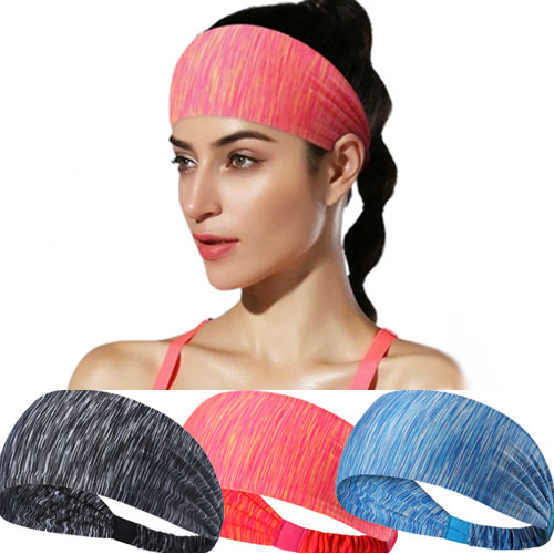 Extra-wide Sport And Fitness Sweat-wicking Headband