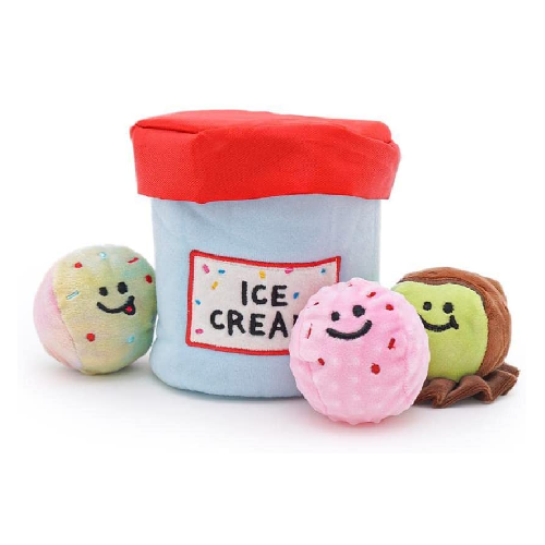 PawfectPals Interactive Ice Cream Bucket and Scoop Set for Dogs and Cats