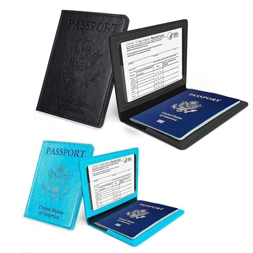 Passport & CDC Vaccination Card Holder