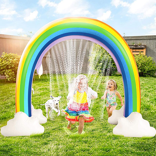 Inflatable Rainbow Arch Sprinkler - Large