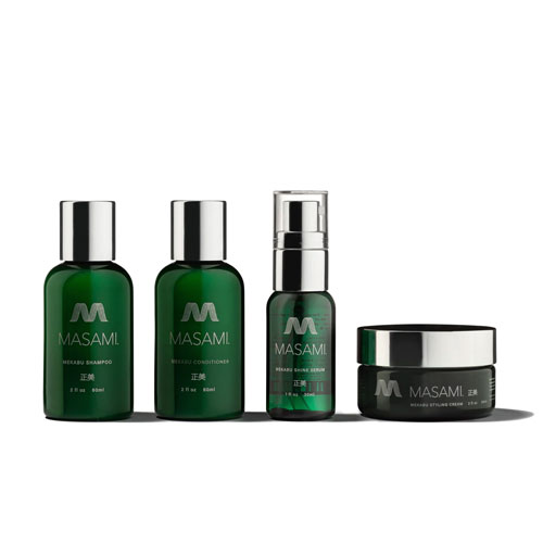 Travel Kit (Shampoo, Conditioner, Shine Serum, Styling Cream) Set Of 4