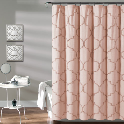 Avon Chenille Trellis Shower Curtain