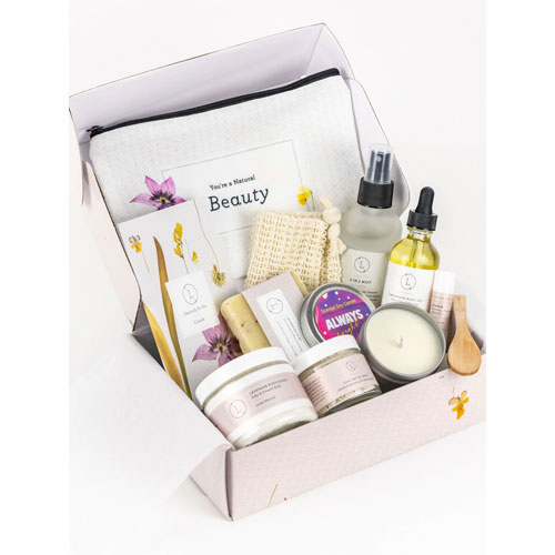 Natural Lavender Bath And Body Relaxing Package for Friend