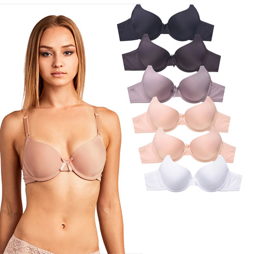  Sofra Ladies Full Cup Plain Bra OLD - 6 Pack