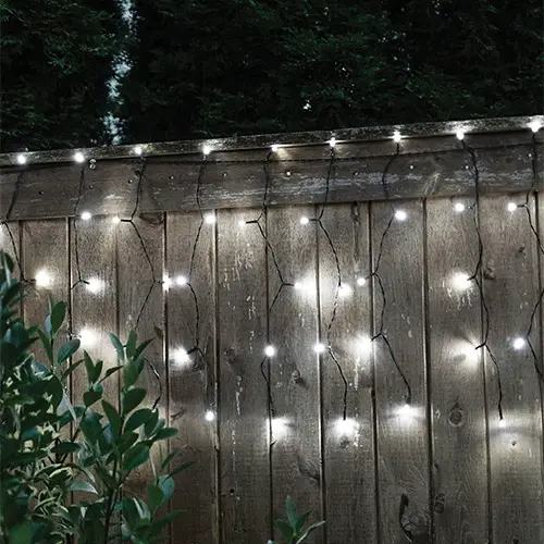 Droplite - Solar Curtain String Lights