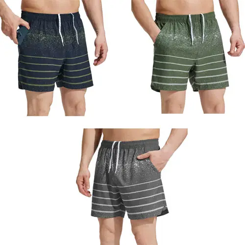 Men Workout Running Shorts 5 Inches Shorts With Pockets