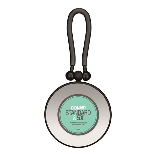 1x/5x Soft Touch Handheld Mirror