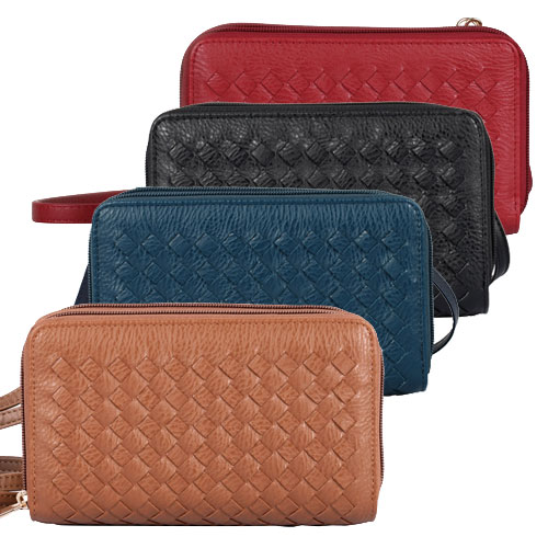 Karla Hanson Ellen Woven Crossbody Phone Wallet
