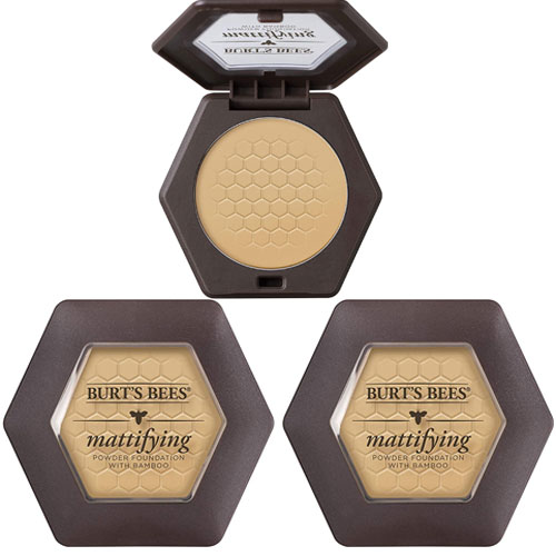 2 Pack 100% Natural Mattifying Powder Foundation Bamboo