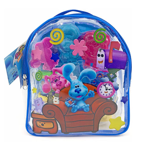 Blues Clues Softee Dough Molding Set And Backpack