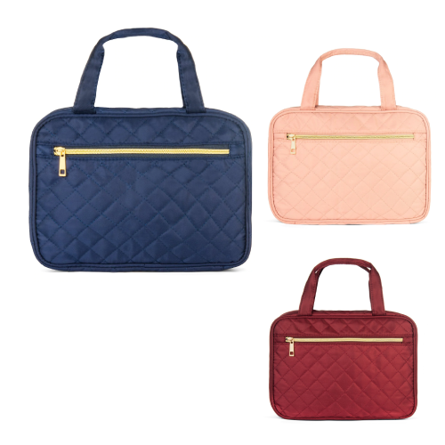 Ms. J Hanging Toiletry Bag for Women With Detachable Toiletry Pouch