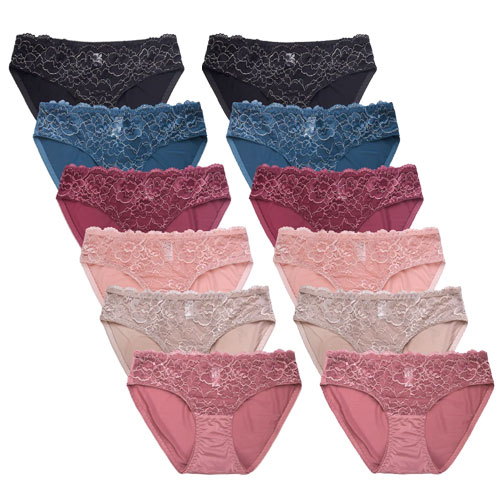 Sofra Ladies Bikini Panty Pack Of 12