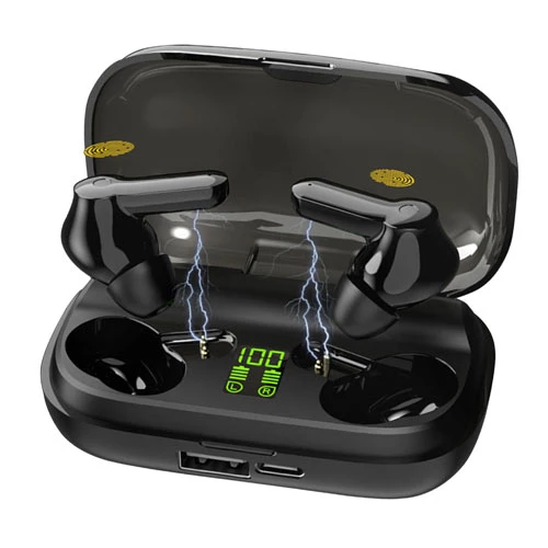 Wireless V5.0 Earbuds, IPX5 Water Resistant, In-Ear Stereo Headsets