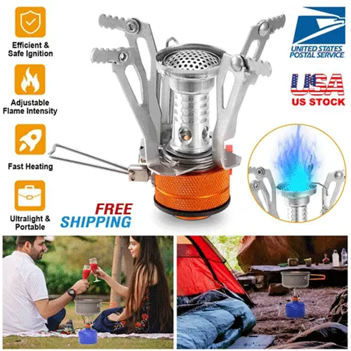 Portable Butane Burner Camping Stove