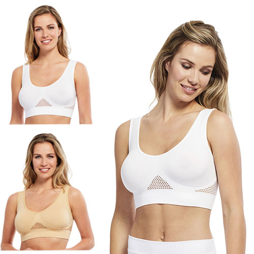 2 Pack Cooling Comfort Air Bra