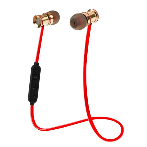 Wireless Sport Headset V4.1 - Sweat-proof In-Ear Stereo Earphones with Mic - Hands-free - Packs & Pi